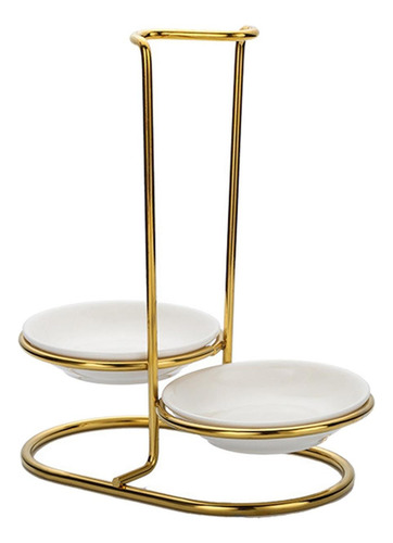 Soporte Para Cuchara, Soporte Vertical Para Redondo Doble