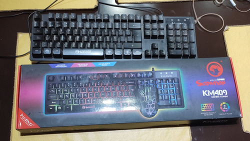 Teclado Gamer Marvo Scorpion Km409 Perfecto Estado En Caja