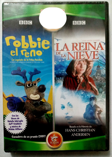 Robbie El Reno + La Reina De La Nieve Dvd Original 