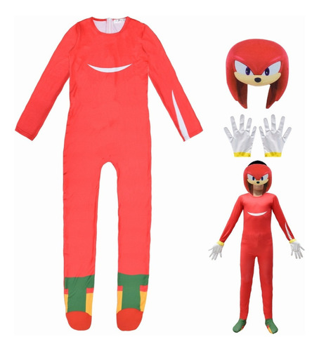 Traje De Fiesta Sonic The Hedgehog Mono De 3 Estilos Niños