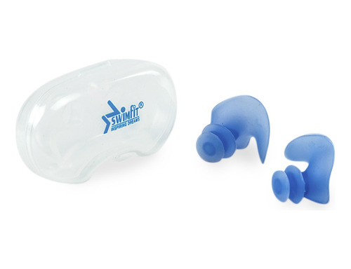 Tapón De Oído Swimfit On Azul Solo Deportes