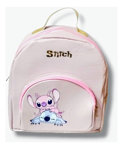 Mochila Angel Y Stitch Para Mujer Juvenil