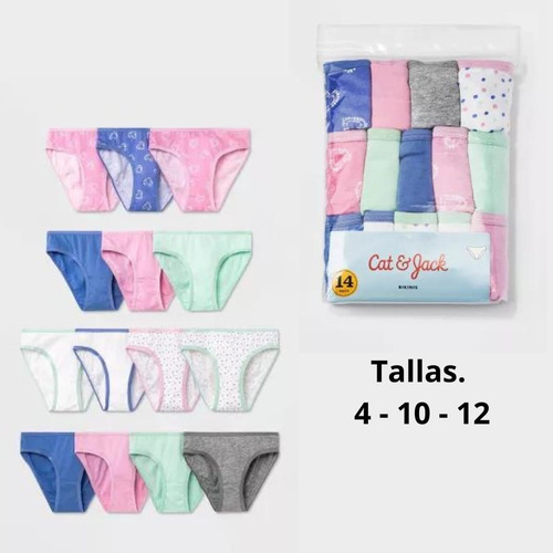  Pantaletas Para Niñas 