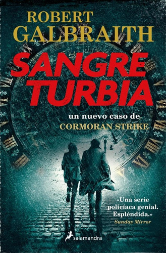 Libro Sangre Turbia - Galbraith, Robert