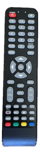 Control Remoto Smart Tv Led Para Jvc Noblex Hitachi