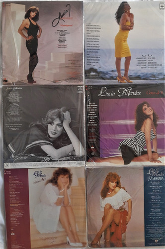 6 Lps Lucia Mendez De Coleccion (Usado)
