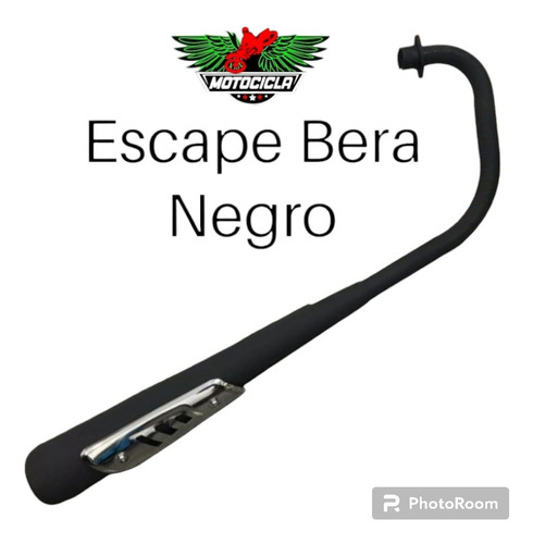 Escape Moto Bera Socialista Negro 