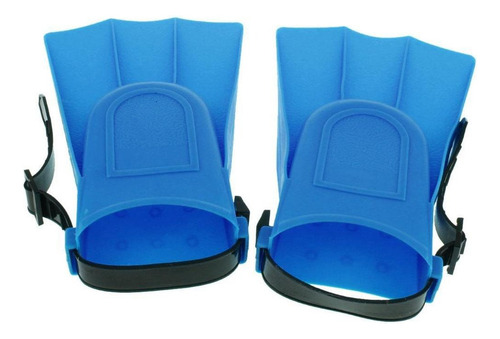 Adultos Aletas De Natación Aletas Ajustables S Azul