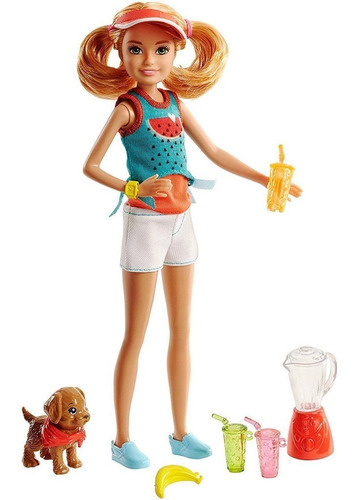 Muñeca Hermana De Barbie Accesorios Mattel Fhp61 Mundomanias