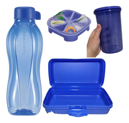 Set Tupperware  Ecotwist Poem Sandwichera Hielera Gajitos