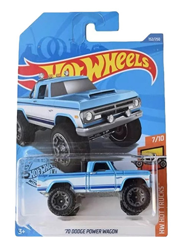 Hot Wheels Lote 3: Dodge Power Wagon (2) Matchbox '68 Dodge