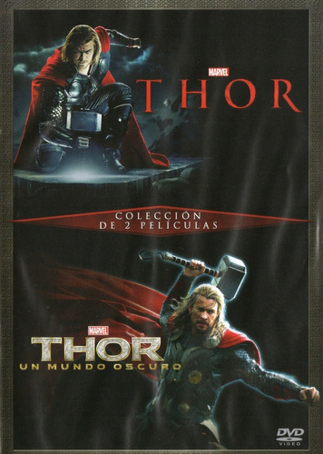 Thor + Thor Mundo Oscuro Dvd Original Nuevo Garantia Vdgmrs