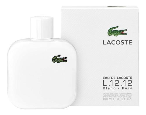 Lacoste L.12.12 Blanc Edt 100 ml Para Hombre