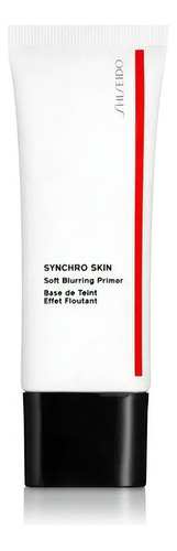 Prebase difuminadora Shiseido Synchro Skin Soft, imprimador blanco de 30 ml