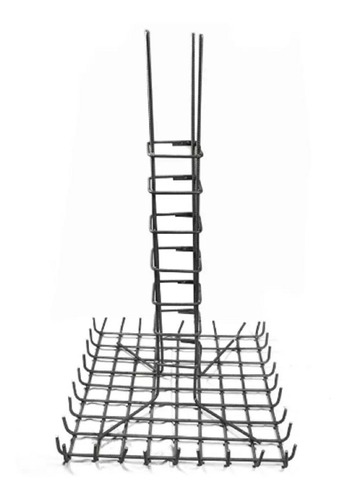Armadura Base Hierro 8mm Zapata 90x90cm + Tronco 1,00 M