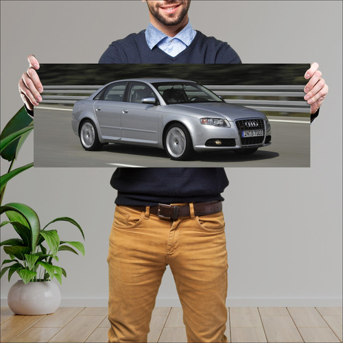 Cuadro 30x80cm Auto 2005 Audi S4 Sedan 87119 213