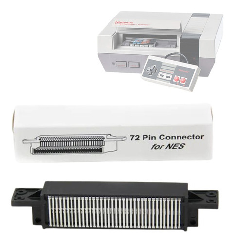 Conector 72 Pines Repuesto Compatible Con Nintendo Nes