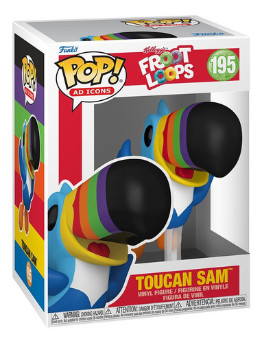 Sam Tucan Froot Loops Funko