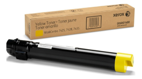 Toner Xerox Amarillo De Alta Tecnologia Wc 7425/7428/743 /vc