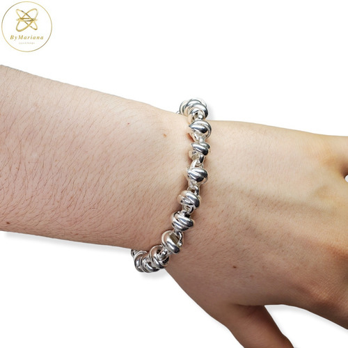 Imagen 6 de 7 de Pulsera Plata Nudo Chica