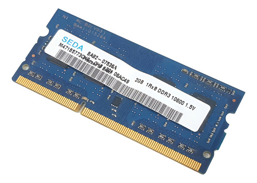 Memória 2gb Seda M471b5773chs-ch9 1333mhz Para Notebook