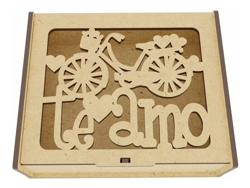Kit 12 Pzas Cajas Amor Y Amistad Te Amo Bici Art19631