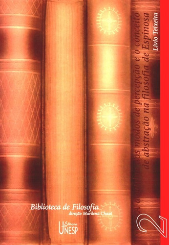 A doutrina dos modos de percepção e o conceito de abstração na filosofia de Espinosa, de Teixeira, Livio. Editorial Fundação Editora da Unesp, capa mole em português, 2002