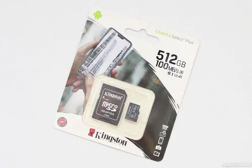 Tarjeta de memoria Kingston SDCS2/512GB Canvas Select con adaptador SD 512GB