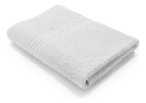Toallon 100% Algodon 420grs Blanco Lisa