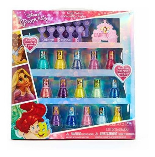 Townley Girl Disney Princess Set Esmaltes Para Niñas 
