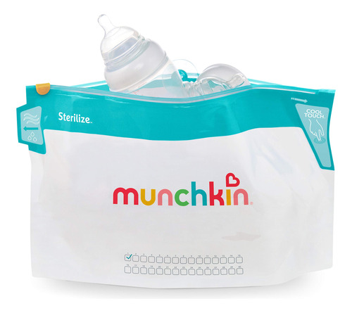 Munchkin Latch - Bolsas De Esterilización Para Microondas,.