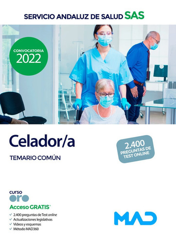 Libro Celador/a Servicio Andaluz Salud Temario Comun - Go...