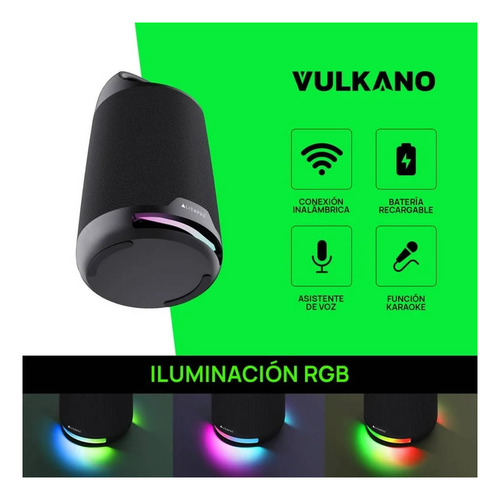 Alienpro Bocina Vulkano Tws Negro