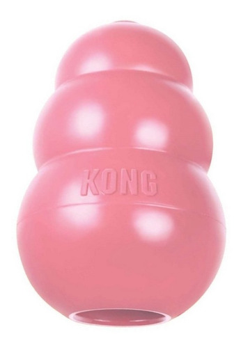 Kong Puppy Pequeno Rosa Brinquedo Para Cães Filhotes