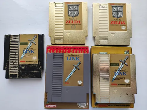 Zelda - The Legend Of Zelda Juego Fisico De Nintendo Nes (Usado)