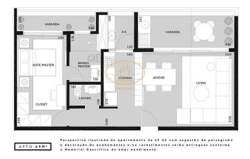Apartamento Com 2 Dormitório(s) Localizado(a) No Bairro Moema Em São Paulo / São Paulo - 3087:906383