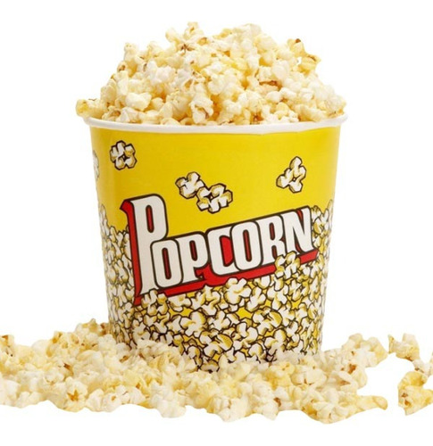 Pote Popcorn Polipapel 2550cc/85oz Estampado (10 Unidades)