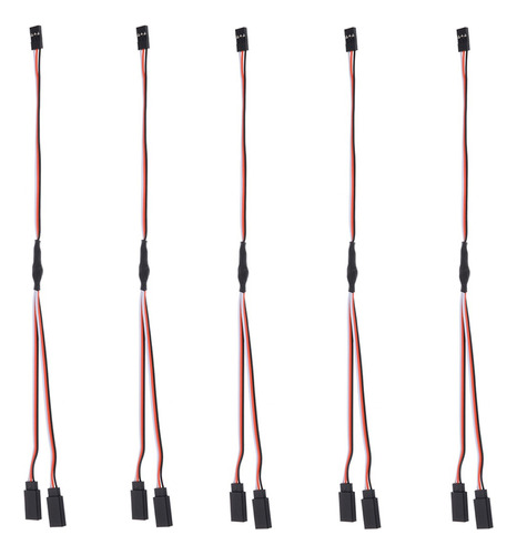 Cable De Extensión Rc Servo Y, 5 Unidades/lote, Cable Conduc