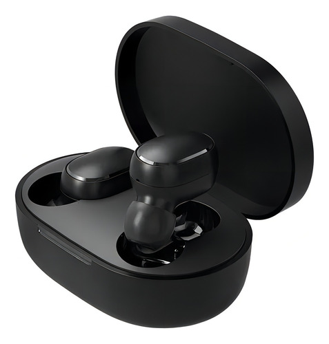 Fone De Ouvido In-ear Sem Fio Mi True Wireless Earbuds Basic Preto