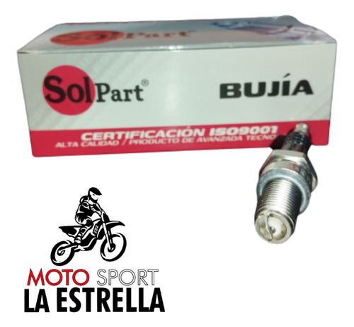 Bujía Dr8speix Solpart Klr/dr200/owen/ Horse/tx/arsen..