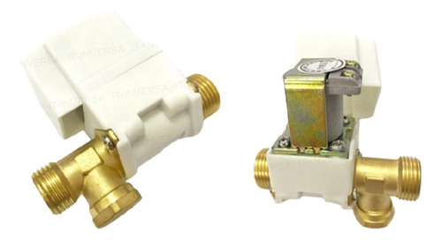 Solenoide Válvula De Agua Electrónica 1/2p Automatico Dc12v