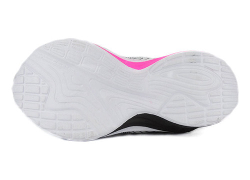 Imagen 3 de 6 de Zapatillas Athix Venti Kids (blanco/negro/pink)