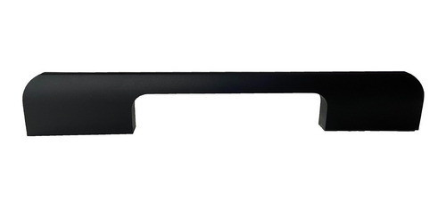 Jaladera Grande Alacena Negra Moderna 320m Rectangular 5pz