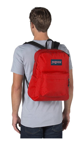 Mochila Jansport Superbreak Rojo Js0a4qut5xp