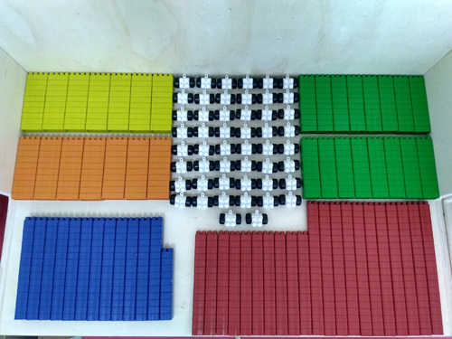 Kit Multiblocos Com 1000 Peças - Blocos - Montar - Criança
