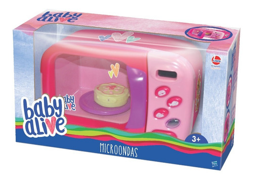 Brinquedo Baby Alive Microondas Com Sons E Luzes Lider 313