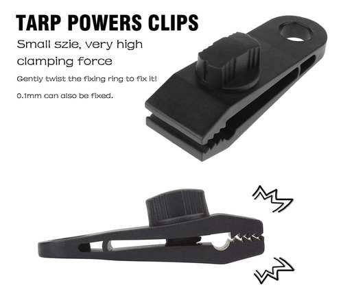 Clips De Henglisam De Lona, Agarre De Bloqueo Resistente, Ab