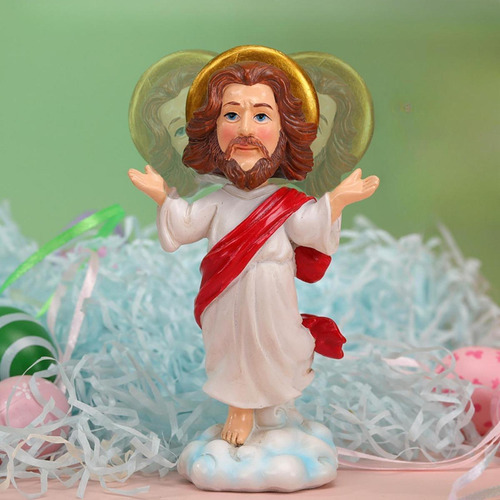 Estatuilla De Jesucristo, Adorno Artesanal, Figura Cristiana
