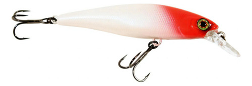 Isca Artificial Modelo Squadminnow 65 Jackall Cor Pearl Red Head