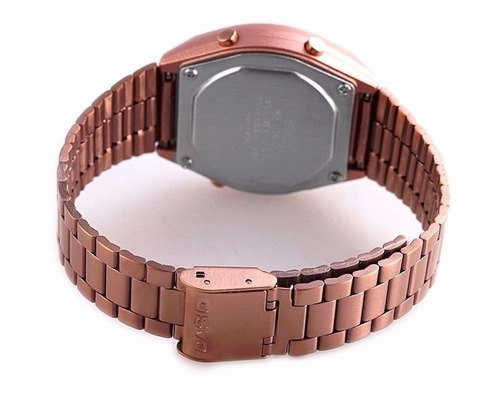 Reloj Casio Retro B-640wc Digital Oro Rosa Unisex Original